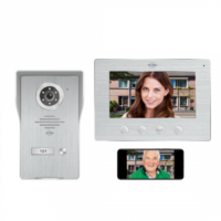 Wifi video deurbel met intercom                                                                                                        .